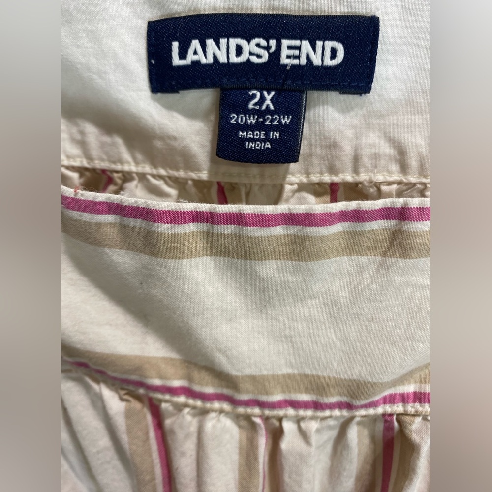 Lands' End Square-Neck Blouse - Picture 10 of 12